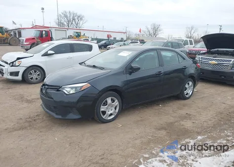 2016 Toyota Corolla Le из США, поврежденный, VIN 2T1BURHE4GC723206